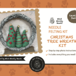Xmas Tree Wreath Kit + Pre recorded Tutorial