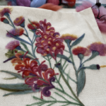 Grevillea Wool Painting Cushion Workshop - Brisbane