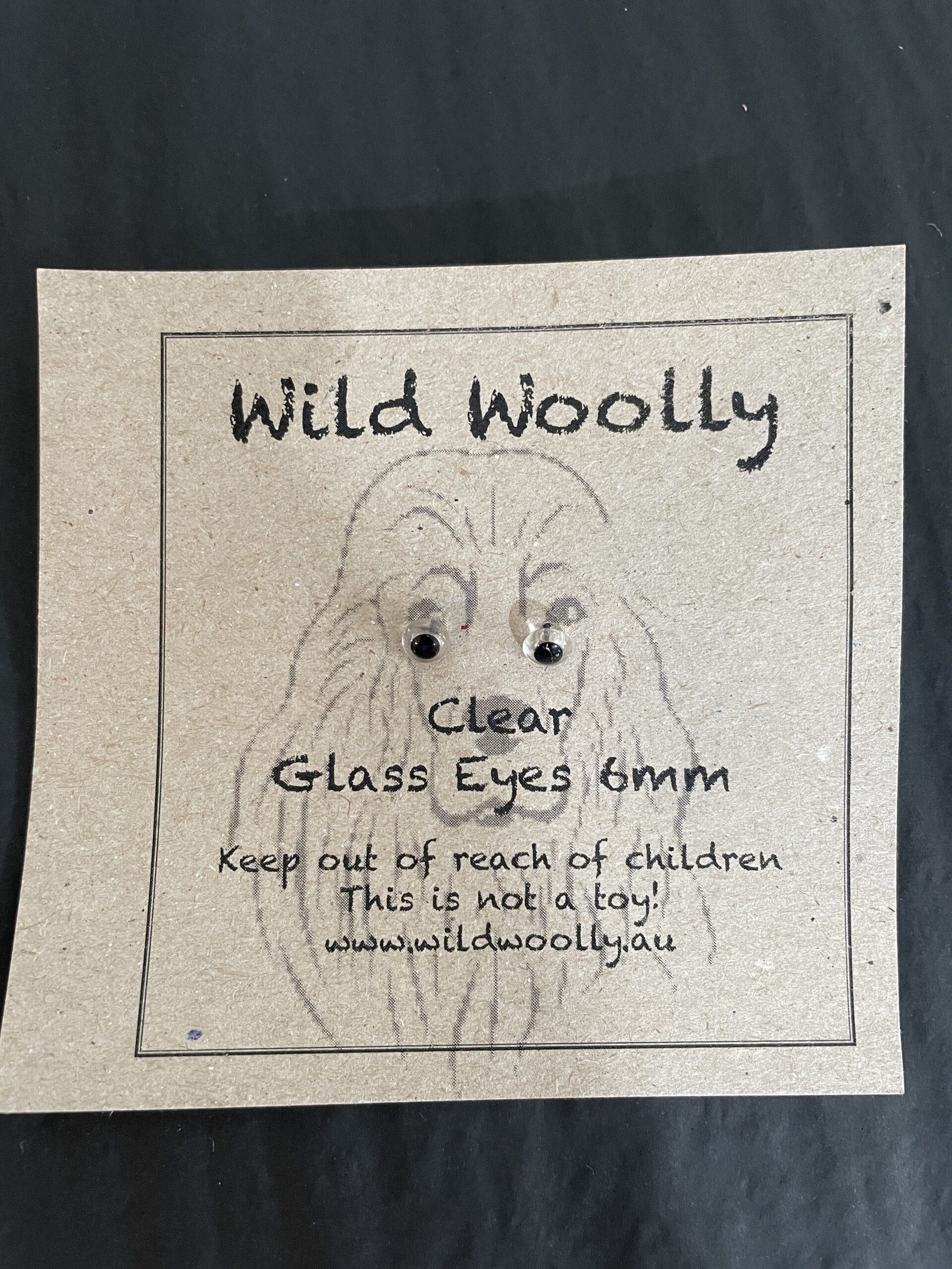 Glass Eyes – Wild Woolly, Needle Felting