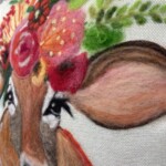 Cassie Cow Wool Painting Wool Pack + Pre recorded tutorial - Image 9