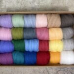 15g balls Corriedale Sample Box