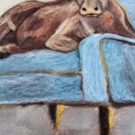 Loafing Lucy Wool Painting Wool Pack + Pre recorded tutorial - Image 5