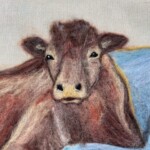 Loafing Lucy Wool Painting Wool Pack + Pre recorded tutorial - Image 7