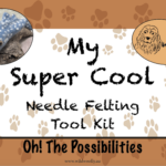 My Super Cool Needle Felting Tool Kit + Whale Shark Kit