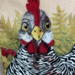 Rooster Wool Painting Wool Pack + Pre recorded tutorial - Image 7