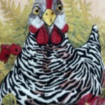 Rooster Wool Painting Wool Pack + Pre recorded tutorial - Image 2