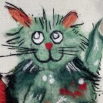 Crazy Cat Wool Painting Wool Pack + Pre recorded video - Image 3