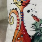Crazy Cat Wool Painting Wool Pack + Pre recorded video - Image 4