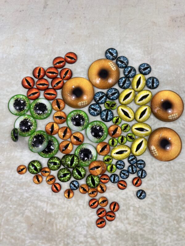 Coloured Glass Eyes